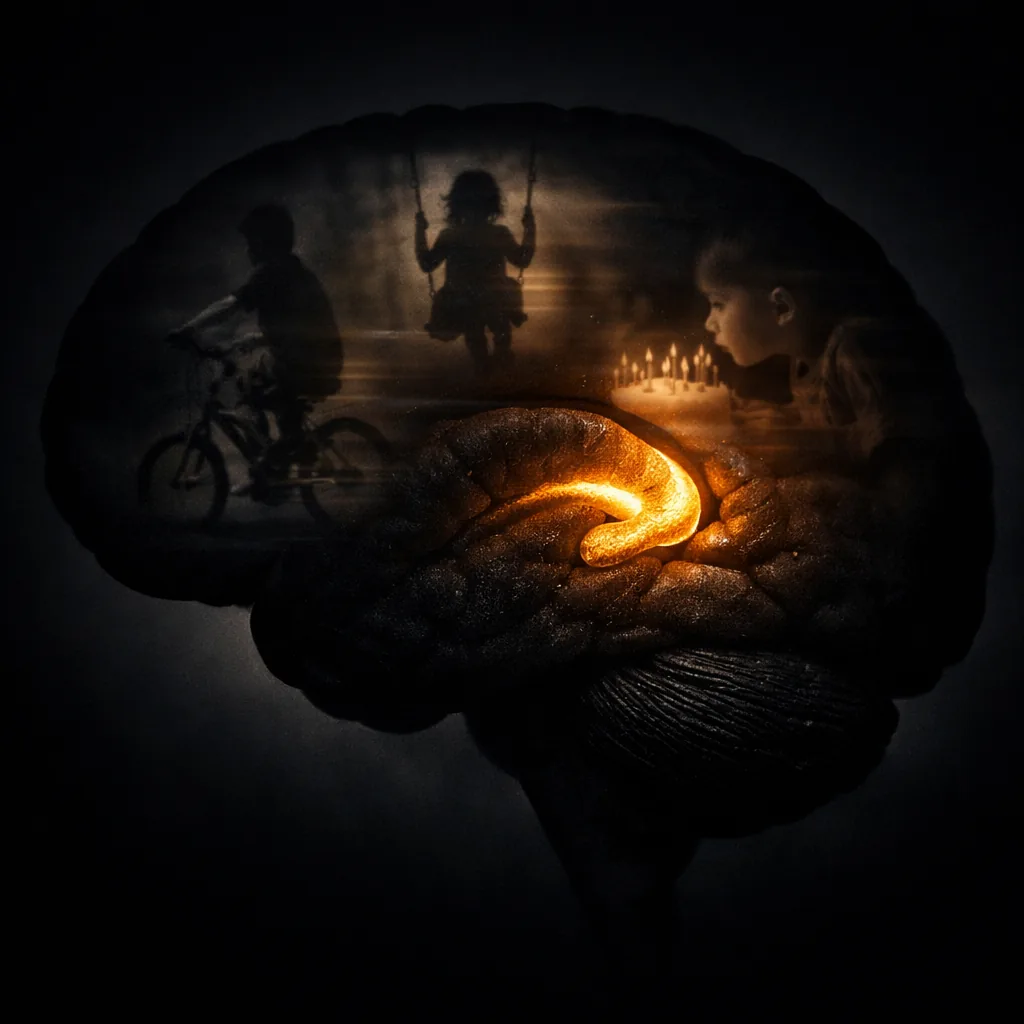 Hippocampus memory fragments icon